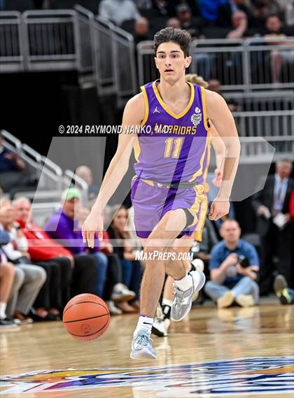 Thumbnail 2 in Scottsburg vs. South Bend St. Joseph (IHSAA 3A Final)  photogallery.