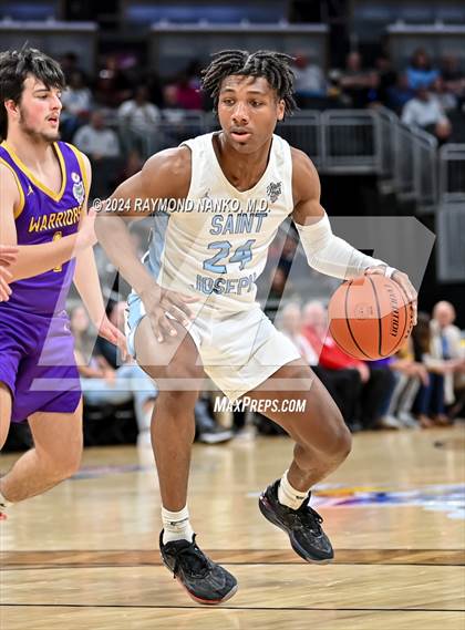 Thumbnail 3 in Scottsburg vs. South Bend St. Joseph (IHSAA 3A Final)  photogallery.
