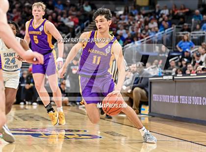 Thumbnail 3 in Scottsburg vs. South Bend St. Joseph (IHSAA 3A Final)  photogallery.