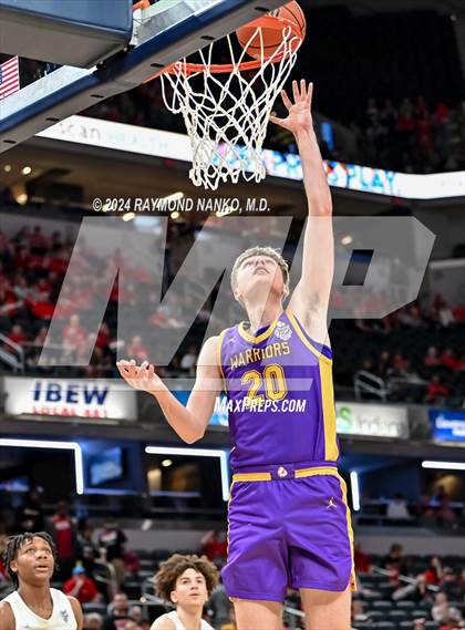 Thumbnail 2 in Scottsburg vs. South Bend St. Joseph (IHSAA 3A Final)  photogallery.