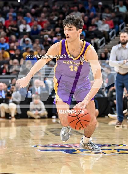 Thumbnail 2 in Scottsburg vs. South Bend St. Joseph (IHSAA 3A Final)  photogallery.