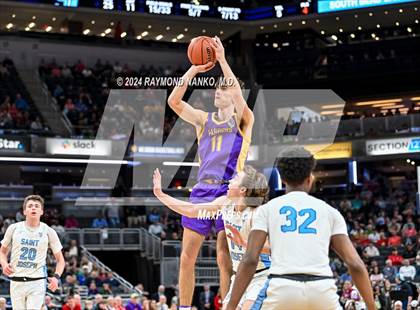 Thumbnail 3 in Scottsburg vs. South Bend St. Joseph (IHSAA 3A Final)  photogallery.