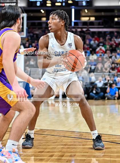 Thumbnail 1 in Scottsburg vs. South Bend St. Joseph (IHSAA 3A Final)  photogallery.