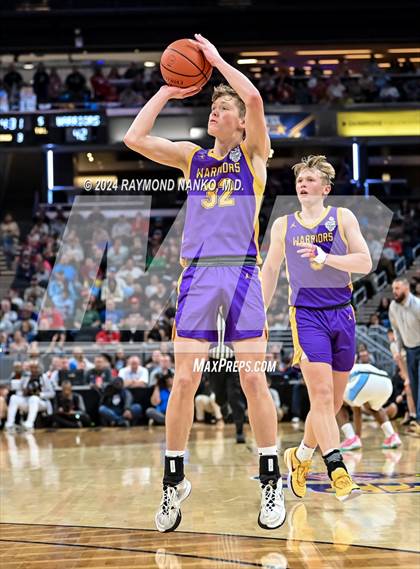 Thumbnail 3 in Scottsburg vs. South Bend St. Joseph (IHSAA 3A Final)  photogallery.