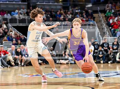 Thumbnail 2 in Scottsburg vs. South Bend St. Joseph (IHSAA 3A Final)  photogallery.