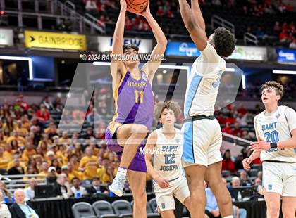 Thumbnail 2 in Scottsburg vs. South Bend St. Joseph (IHSAA 3A Final)  photogallery.