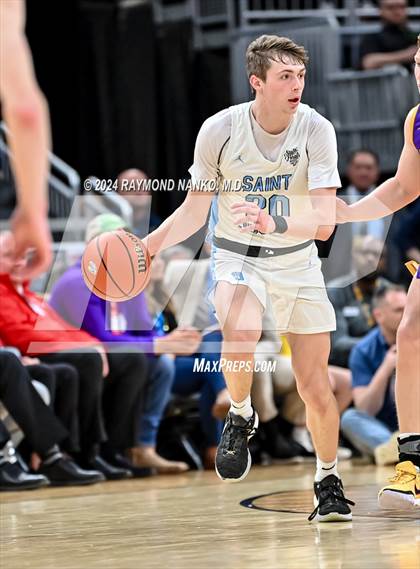 Thumbnail 1 in Scottsburg vs. South Bend St. Joseph (IHSAA 3A Final)  photogallery.
