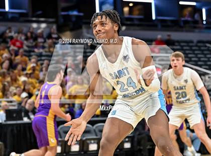 Thumbnail 2 in Scottsburg vs. South Bend St. Joseph (IHSAA 3A Final)  photogallery.