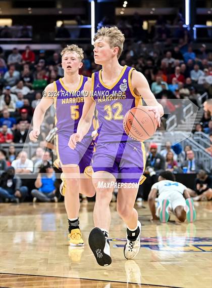 Thumbnail 3 in Scottsburg vs. South Bend St. Joseph (IHSAA 3A Final)  photogallery.