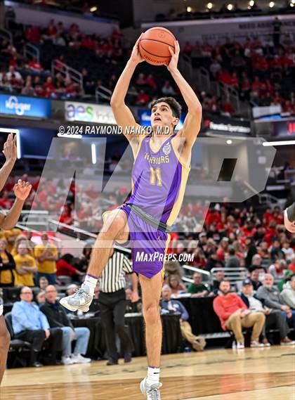 Thumbnail 2 in Scottsburg vs. South Bend St. Joseph (IHSAA 3A Final)  photogallery.