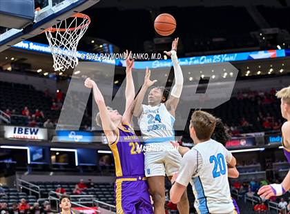 Thumbnail 3 in Scottsburg vs. South Bend St. Joseph (IHSAA 3A Final)  photogallery.