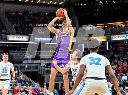Thumbnail 2 in Scottsburg vs. South Bend St. Joseph (IHSAA 3A Final)  photogallery.