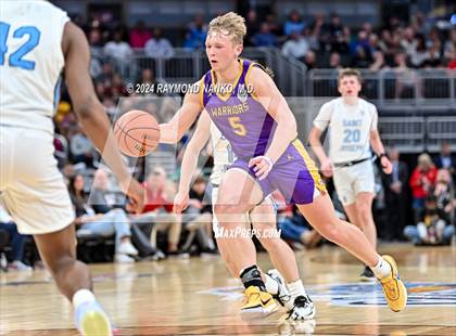 Thumbnail 2 in Scottsburg vs. South Bend St. Joseph (IHSAA 3A Final)  photogallery.