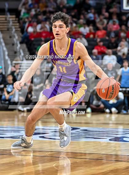 Thumbnail 2 in Scottsburg vs. South Bend St. Joseph (IHSAA 3A Final)  photogallery.
