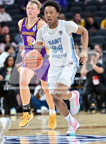 Thumbnail 1 in Scottsburg vs. South Bend St. Joseph (IHSAA 3A Final)  photogallery.