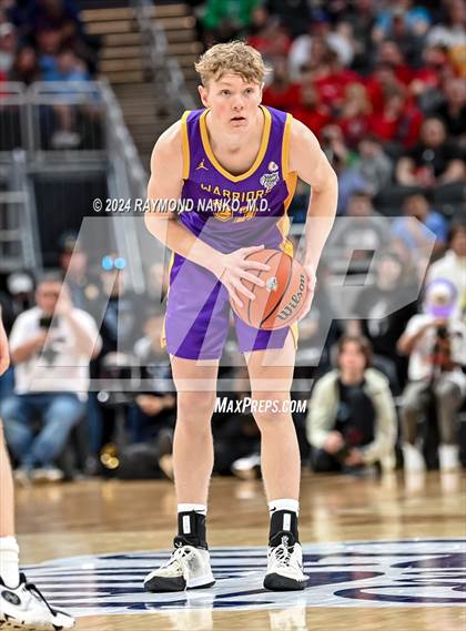 Thumbnail 2 in Scottsburg vs. South Bend St. Joseph (IHSAA 3A Final)  photogallery.