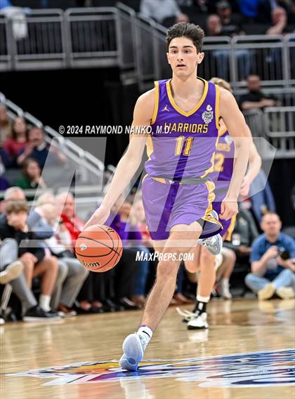 Thumbnail 3 in Scottsburg vs. South Bend St. Joseph (IHSAA 3A Final)  photogallery.