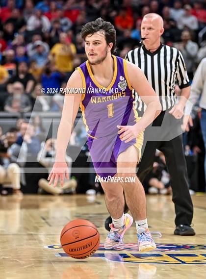 Thumbnail 2 in Scottsburg vs. South Bend St. Joseph (IHSAA 3A Final)  photogallery.