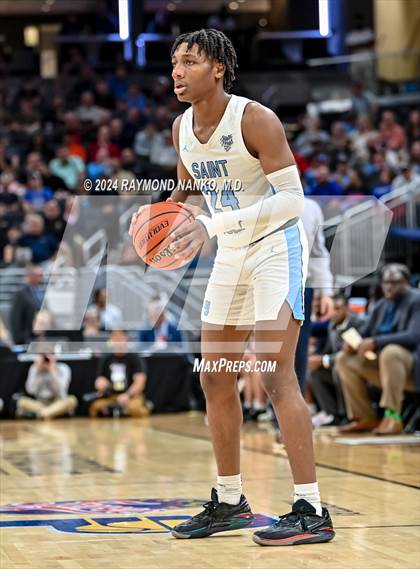 Thumbnail 2 in Scottsburg vs. South Bend St. Joseph (IHSAA 3A Final)  photogallery.