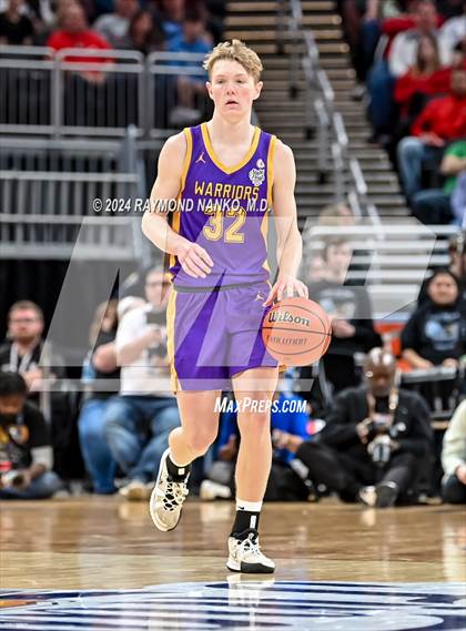 Thumbnail 1 in Scottsburg vs. South Bend St. Joseph (IHSAA 3A Final)  photogallery.