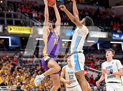 Thumbnail 3 in Scottsburg vs. South Bend St. Joseph (IHSAA 3A Final)  photogallery.