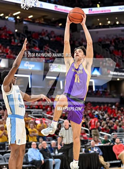 Thumbnail 3 in Scottsburg vs. South Bend St. Joseph (IHSAA 3A Final)  photogallery.
