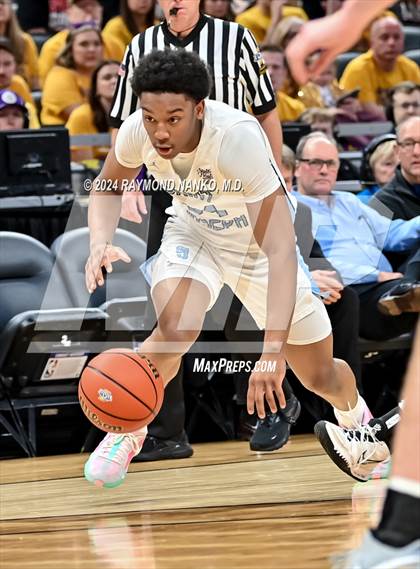 Thumbnail 2 in Scottsburg vs. South Bend St. Joseph (IHSAA 3A Final)  photogallery.