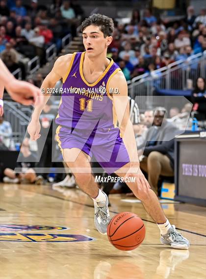 Thumbnail 1 in Scottsburg vs. South Bend St. Joseph (IHSAA 3A Final)  photogallery.