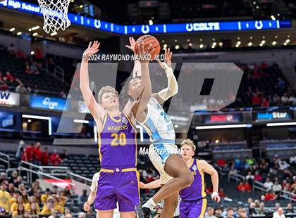 Thumbnail 2 in Scottsburg vs. South Bend St. Joseph (IHSAA 3A Final)  photogallery.