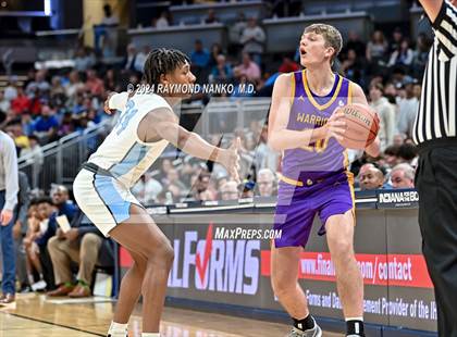Thumbnail 2 in Scottsburg vs. South Bend St. Joseph (IHSAA 3A Final)  photogallery.