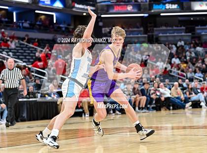 Thumbnail 3 in Scottsburg vs. South Bend St. Joseph (IHSAA 3A Final)  photogallery.