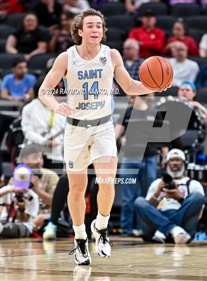 Thumbnail 2 in Scottsburg vs. South Bend St. Joseph (IHSAA 3A Final)  photogallery.