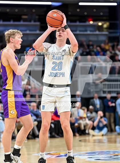 Thumbnail 3 in Scottsburg vs. South Bend St. Joseph (IHSAA 3A Final)  photogallery.