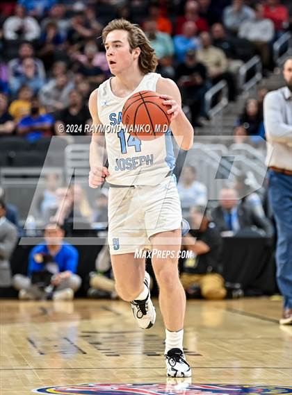 Thumbnail 1 in Scottsburg vs. South Bend St. Joseph (IHSAA 3A Final)  photogallery.