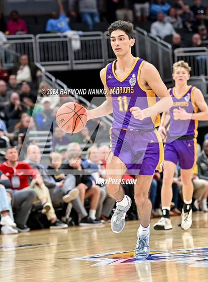 Thumbnail 2 in Scottsburg vs. South Bend St. Joseph (IHSAA 3A Final)  photogallery.
