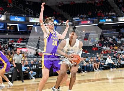 Thumbnail 1 in Scottsburg vs. South Bend St. Joseph (IHSAA 3A Final)  photogallery.