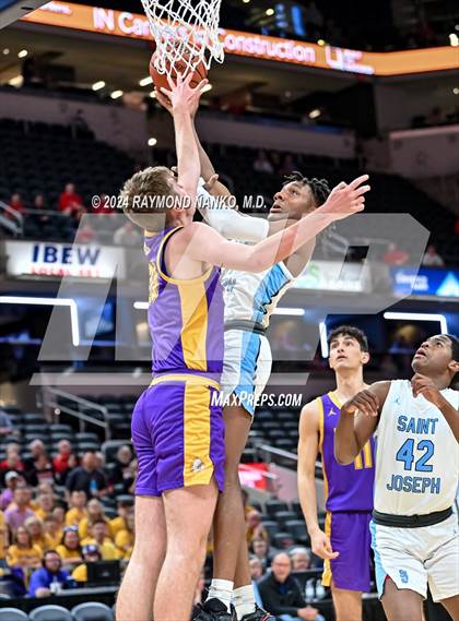 Thumbnail 2 in Scottsburg vs. South Bend St. Joseph (IHSAA 3A Final)  photogallery.