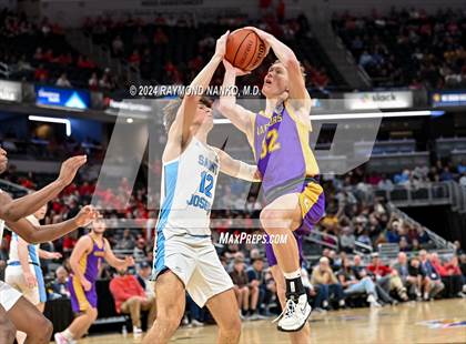 Thumbnail 3 in Scottsburg vs. South Bend St. Joseph (IHSAA 3A Final)  photogallery.