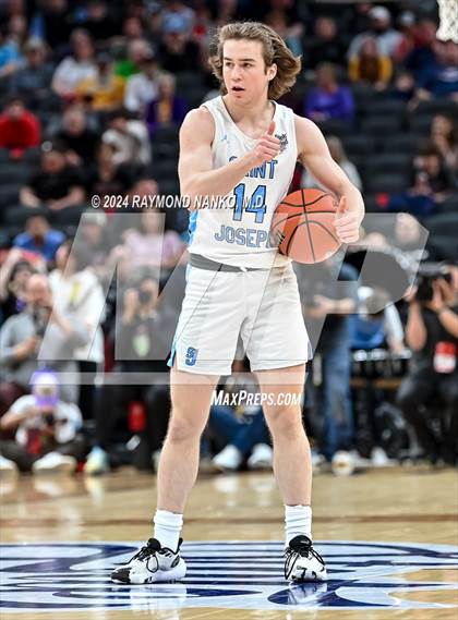 Thumbnail 3 in Scottsburg vs. South Bend St. Joseph (IHSAA 3A Final)  photogallery.