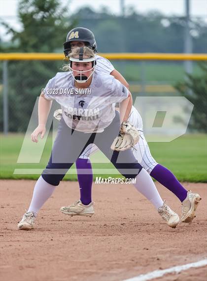 Thumbnail 1 in Muscatine vs Pleasant Valley (Linn-Mar/Alburnett Invitational) photogallery.