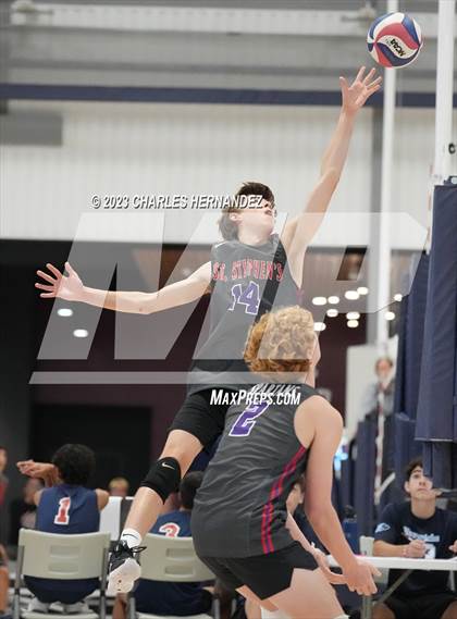 Thumbnail 3 in St. Stephen's Episcopal vs. St. Andrew's (Aggieland Come and Take It Showdown) photogallery.