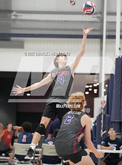 Thumbnail 2 in St. Stephen's Episcopal vs. St. Andrew's (Aggieland Come and Take It Showdown) photogallery.