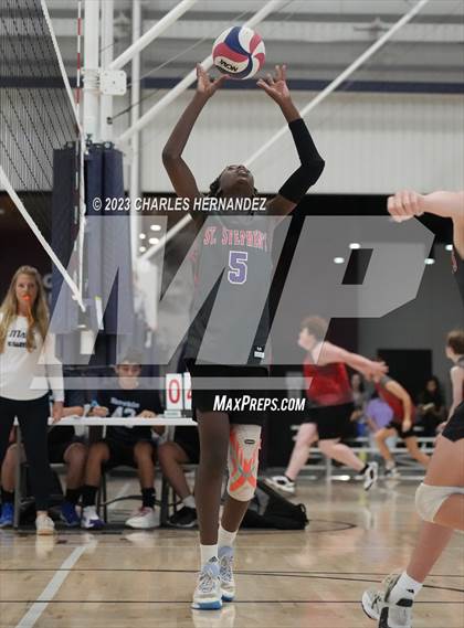 Thumbnail 3 in St. Stephen's Episcopal vs. St. Andrew's (Aggieland Come and Take It Showdown) photogallery.