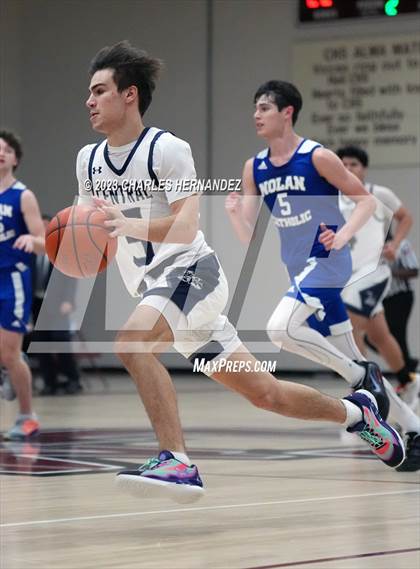 Thumbnail 2 in Central Catholic vs Nolan Catholic (TAPPS 6A Area Playoff) photogallery.