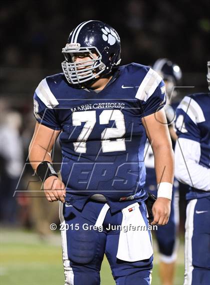 Thumbnail 2 in Cardinal Newman vs. Marin Catholic (CIF NCS D4 Final) photogallery.