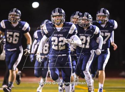 Thumbnail 3 in Cardinal Newman vs. Marin Catholic (CIF NCS D4 Final) photogallery.