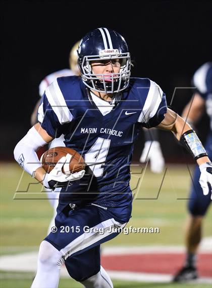 Thumbnail 1 in Cardinal Newman vs. Marin Catholic (CIF NCS D4 Final) photogallery.