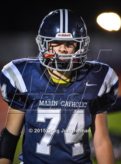 Thumbnail 1 in Cardinal Newman vs. Marin Catholic (CIF NCS D4 Final) photogallery.