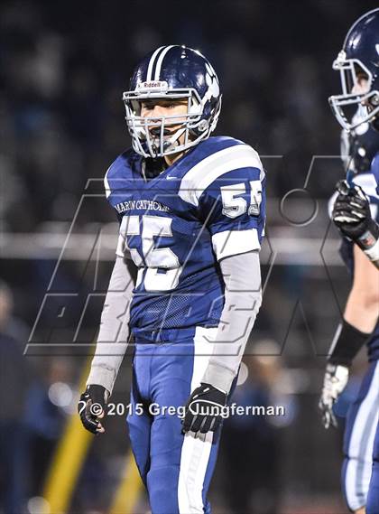 Thumbnail 1 in Cardinal Newman vs. Marin Catholic (CIF NCS D4 Final) photogallery.