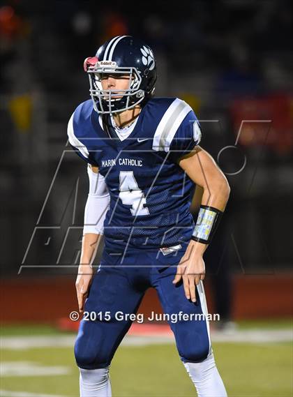 Thumbnail 3 in Cardinal Newman vs. Marin Catholic (CIF NCS D4 Final) photogallery.